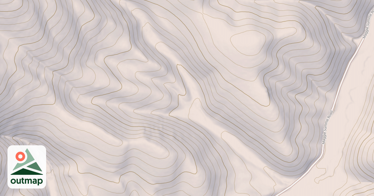 Map of ALEXANDER CREEK