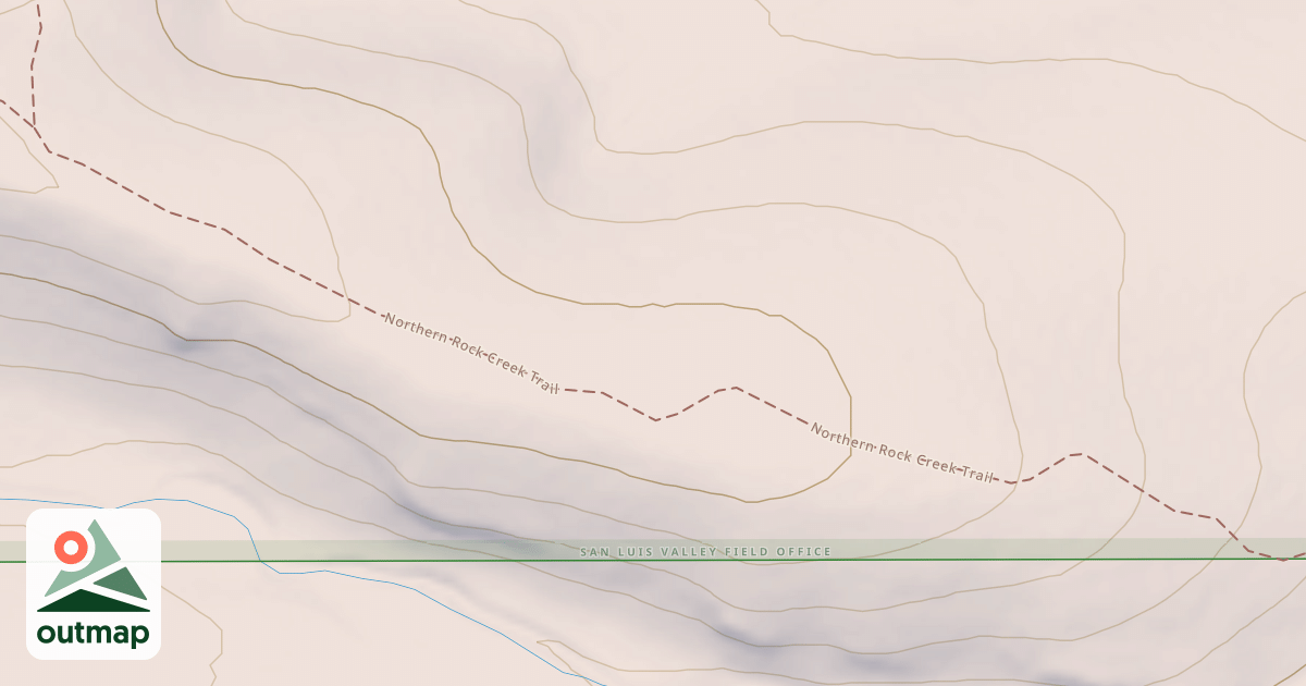 Map of Northern Rock Creek