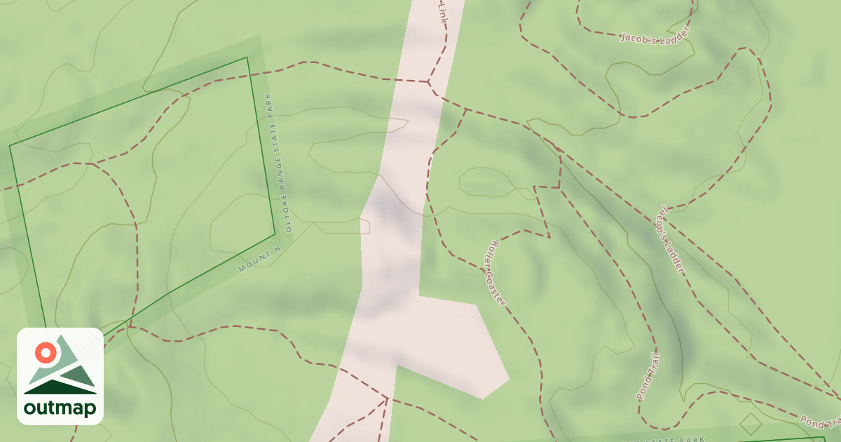 Map of Powerline Trail