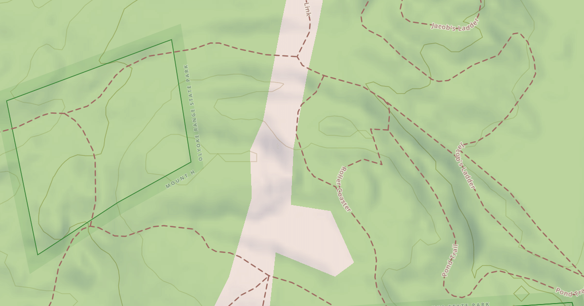 Map preview of Powerline Trail