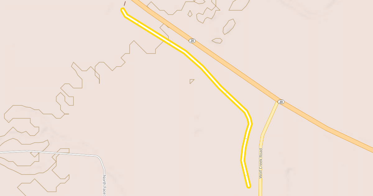 Map preview of Methow Community Trail- Browns Farm to Suspension Bridge Trailhead