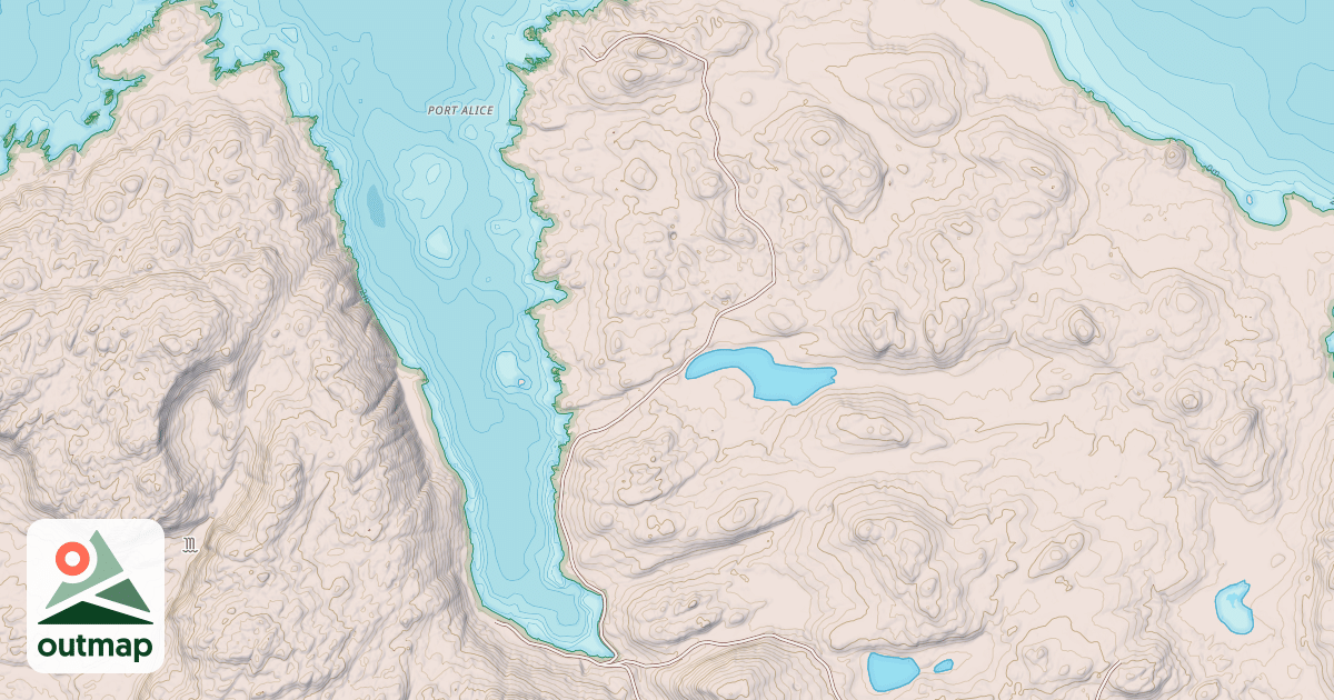 Map of GAS ROCK  1446000 ROAD