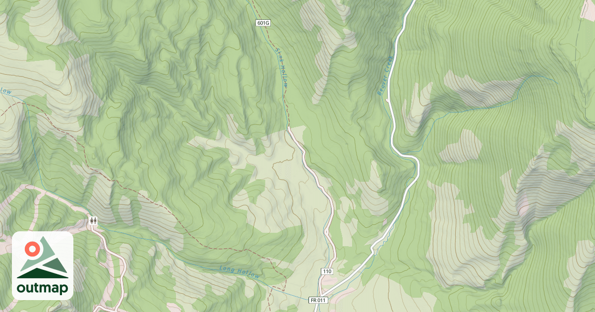 Map of SINK HOLLOW