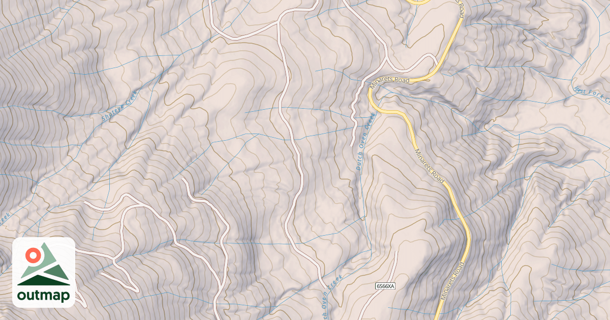 Map of CAMP B SPUR