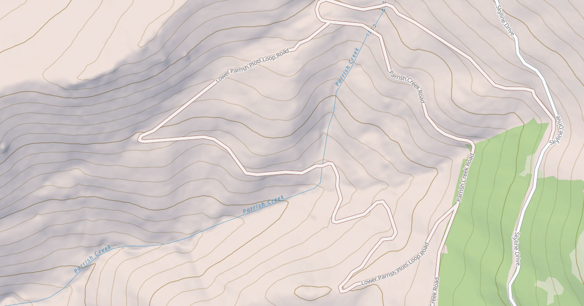 Map preview of LOWER PARISH PLOTS LOOP