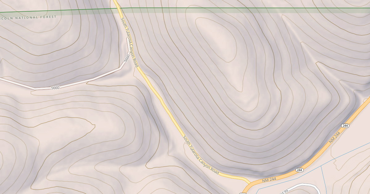 Map preview of DRY CANYON