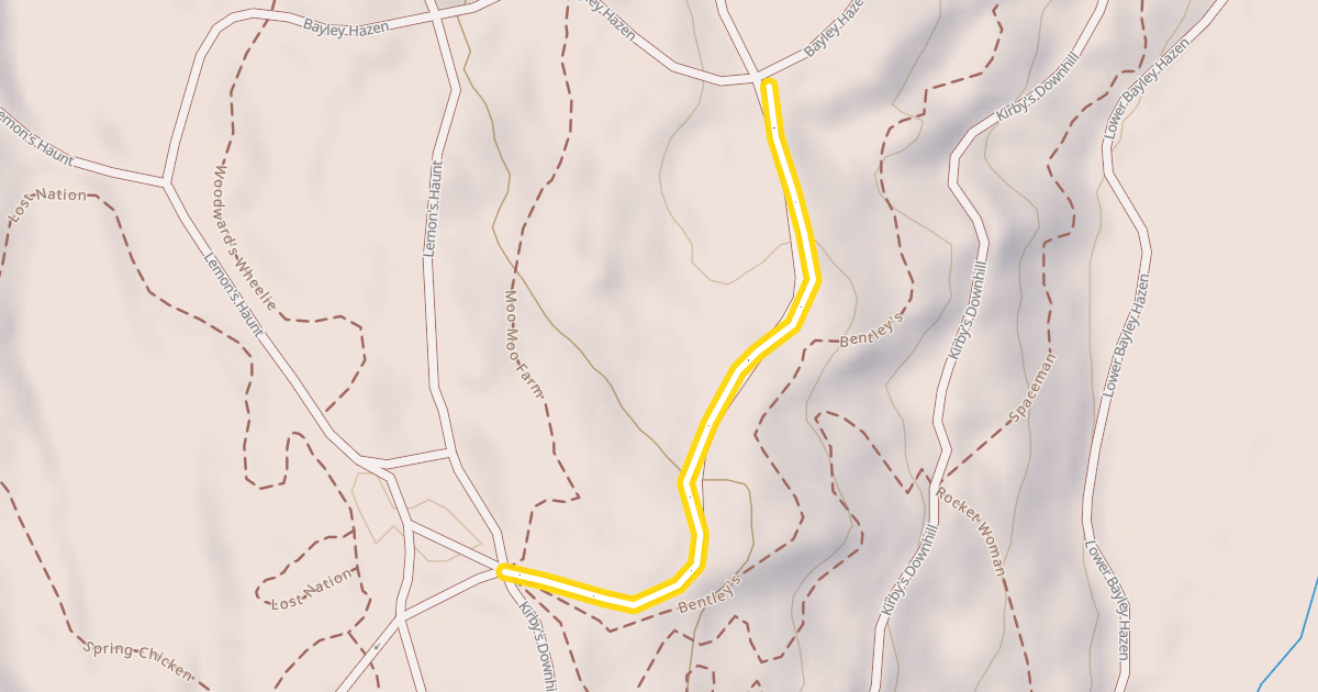 Map preview of Moss Run