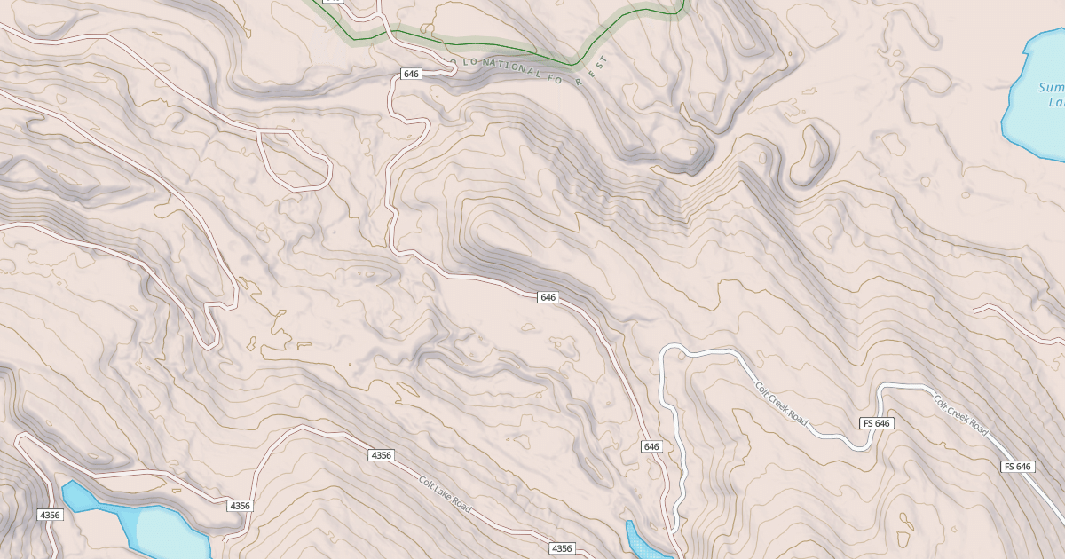 Map preview of COLT CREEK