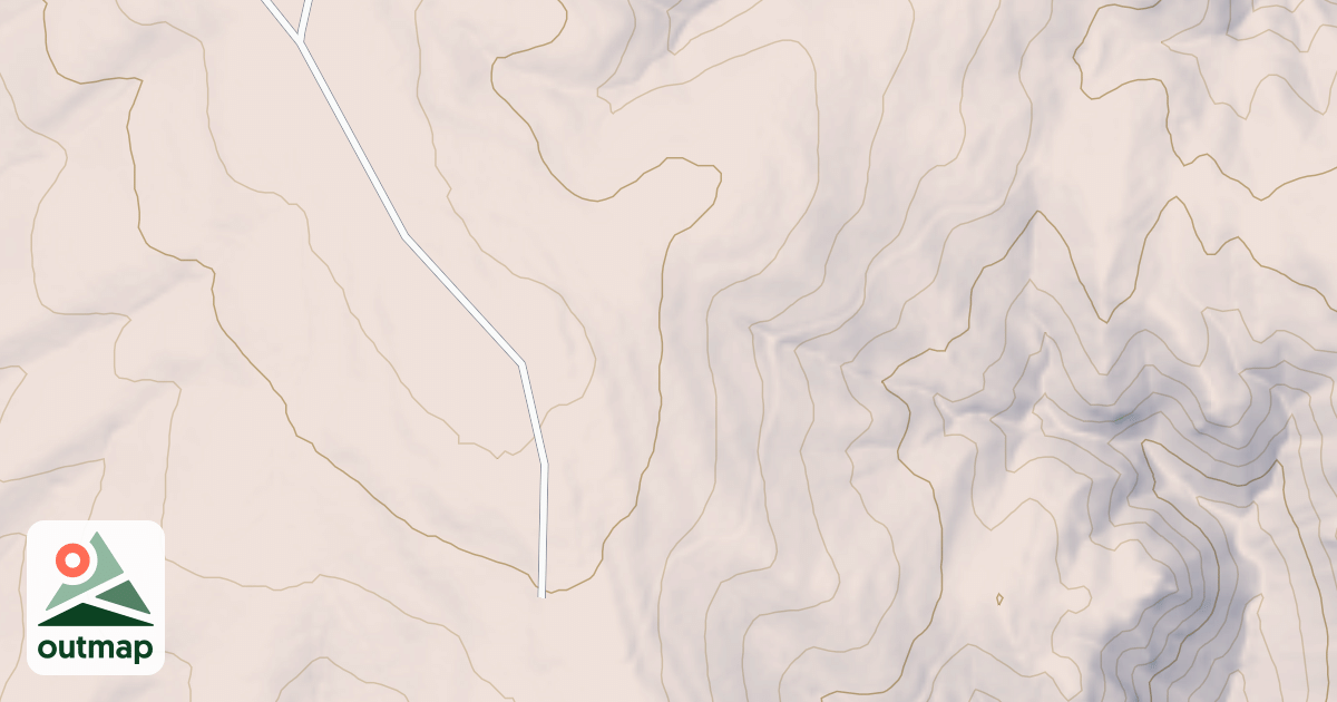 Map of FANNY PEAK BR 1B