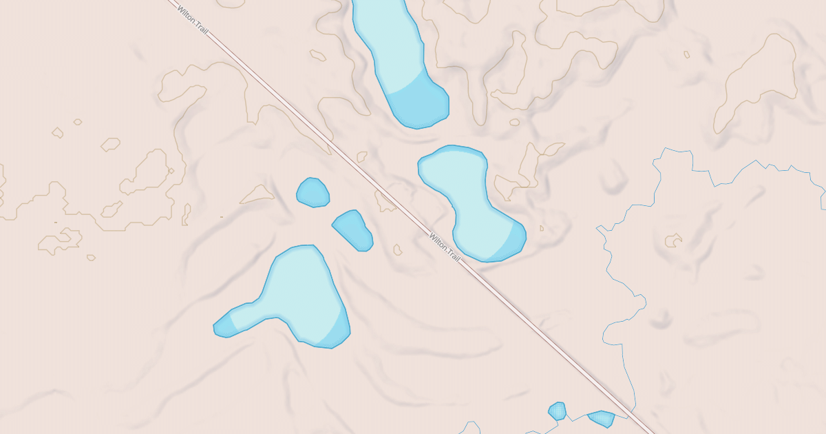 Map preview of Wilton Trails Northwest