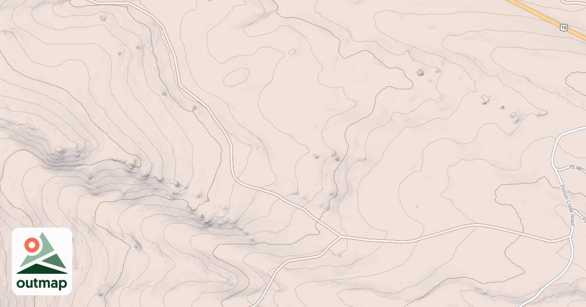 Map of MUD POISON