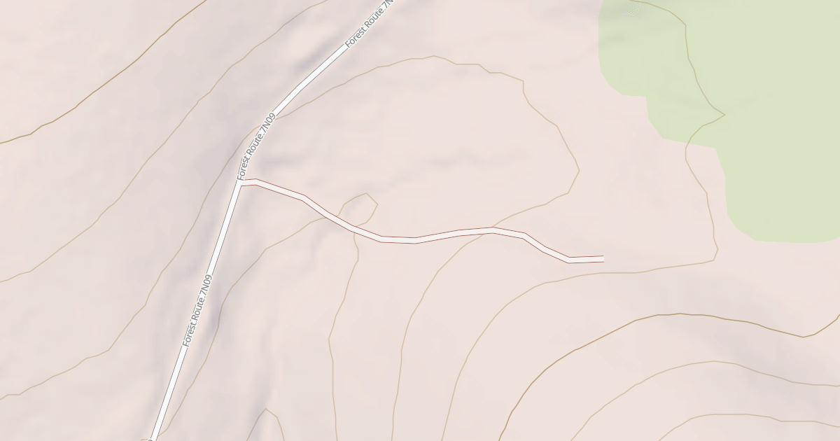 Map preview of USFS Motor Vehicle Use Map Trails 330129010602
