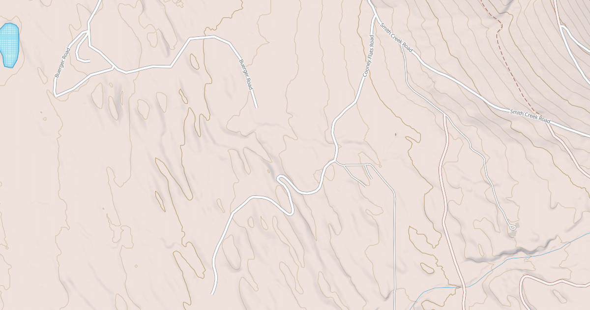 Map preview of COONEY FLATS