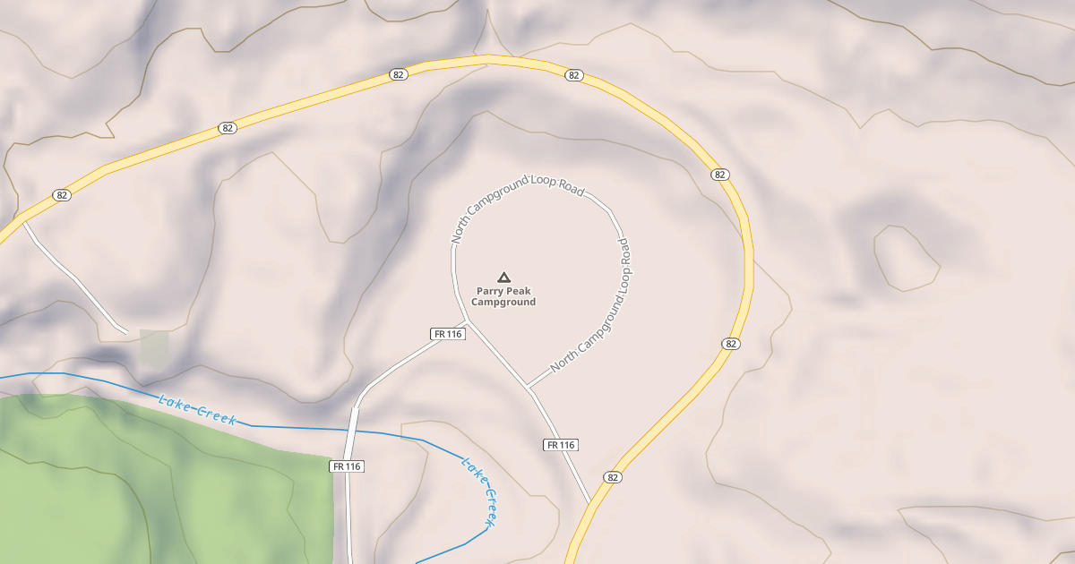 Map preview of NORTH CG LOOP