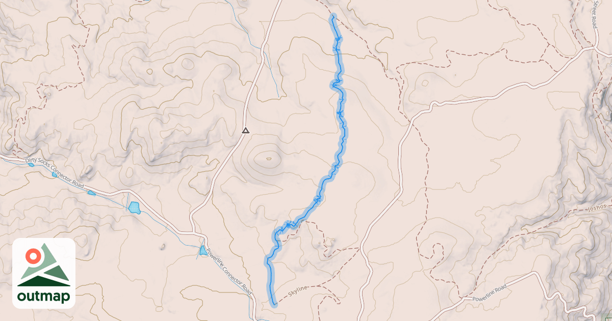 Map of Sky Line