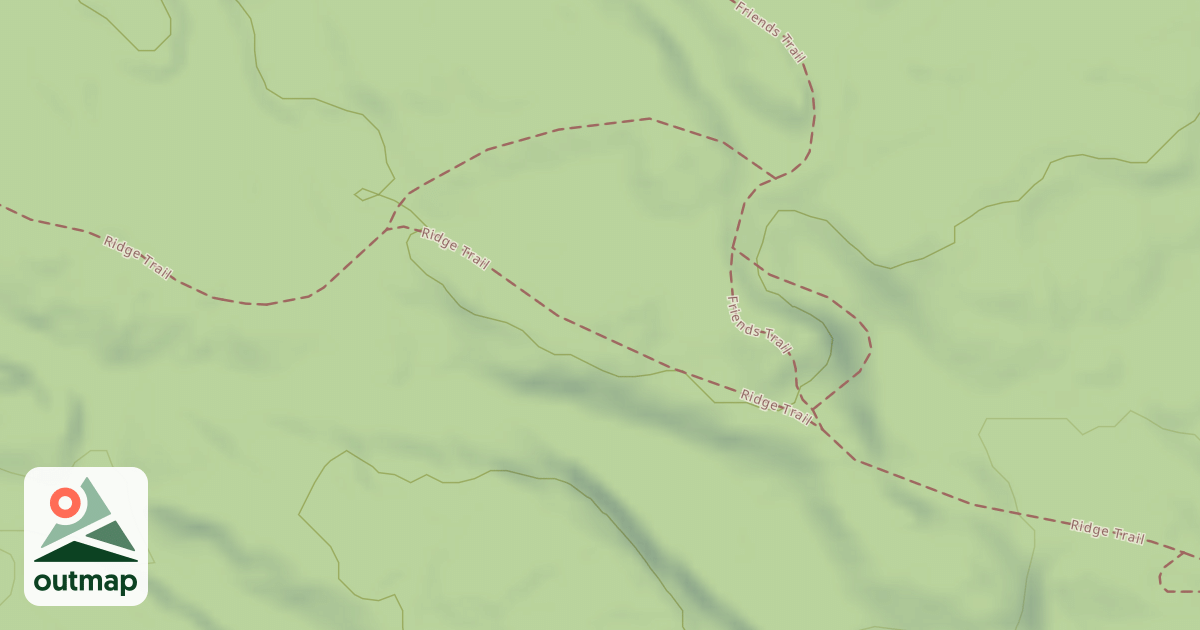 Map of Ridge Trail