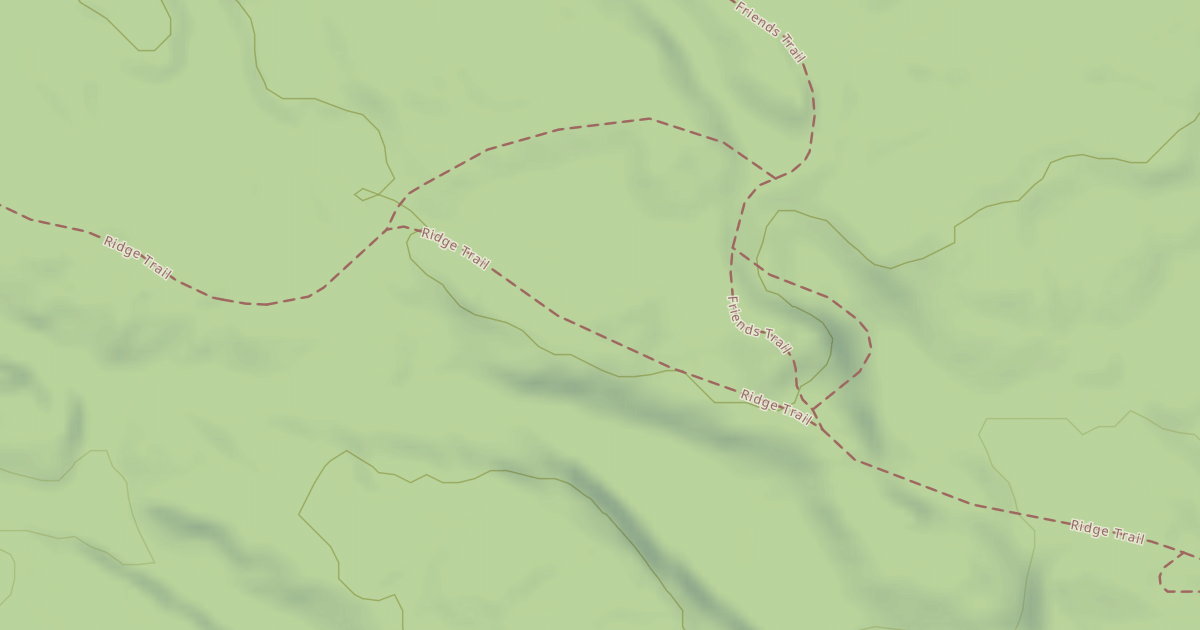 Map preview of Ridge Trail