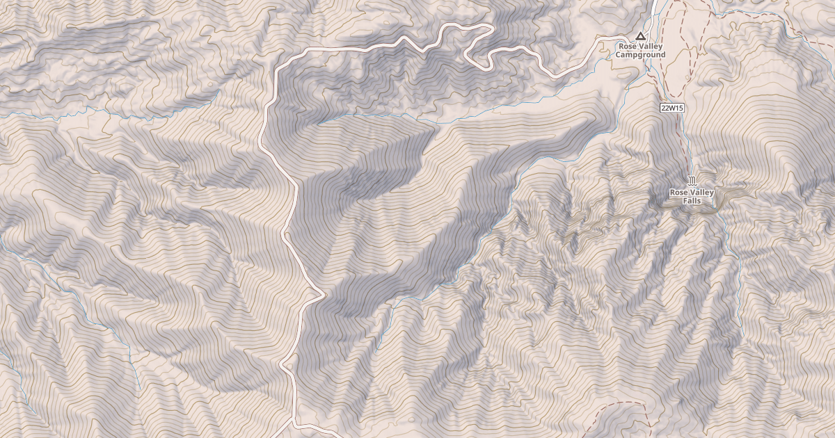Map preview of CHIEF PEAK