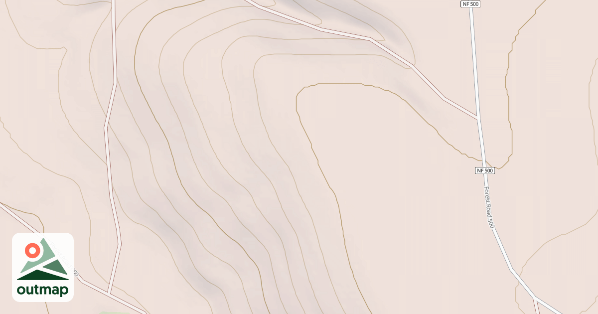 Map of USFS Motor Vehicle Use Map Roads {6BA8B334-E888-42CC-BBB3-7C5A6D7537CB}