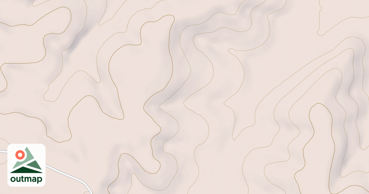 Map of HOG RIDGE