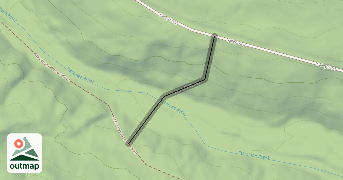 Map of Cut-Off Trauk