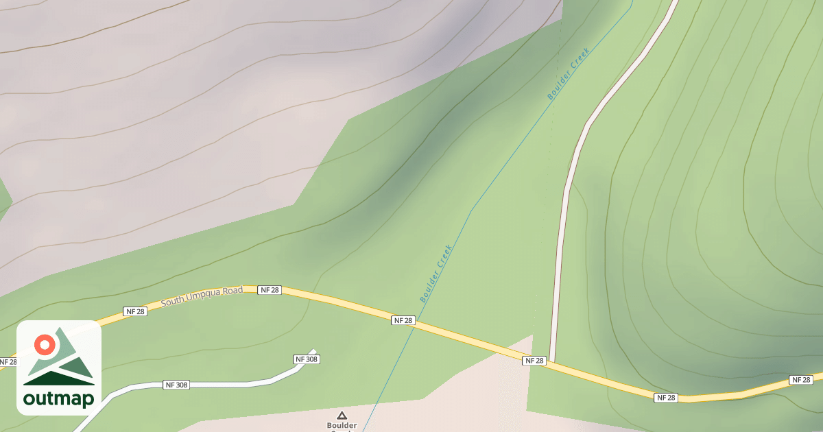 Map of BOULDER CR CG ANNEX