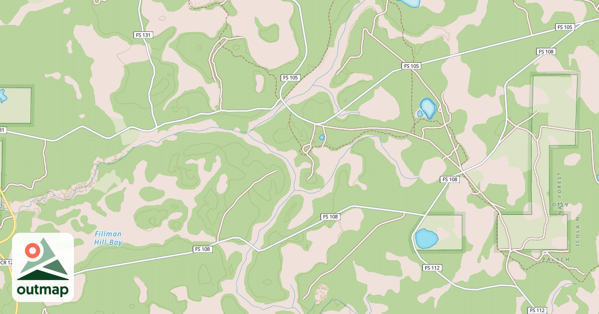 Map of BILL DICK