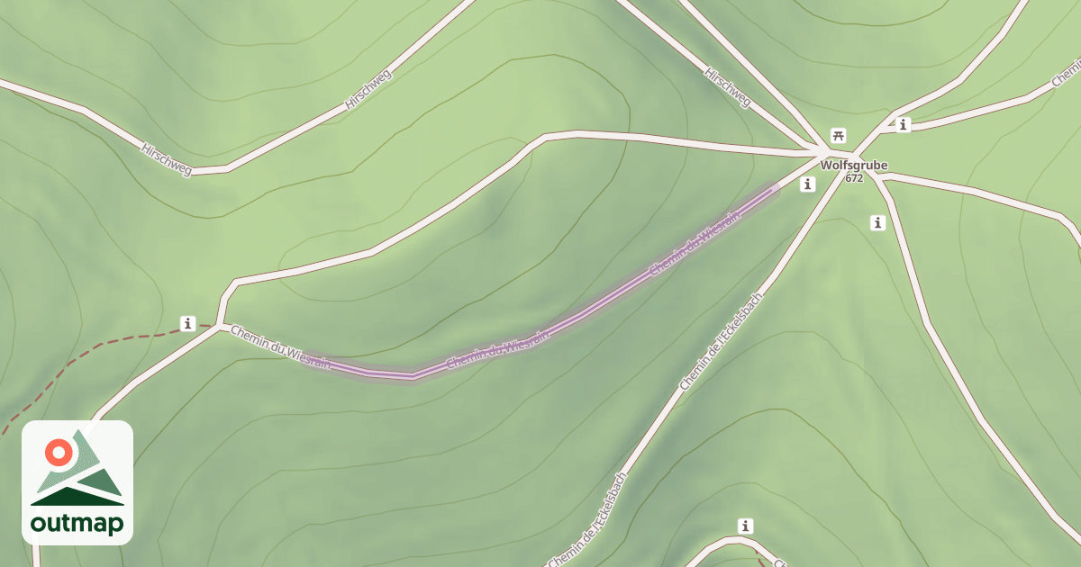 Map of Chemin du Wiesrain