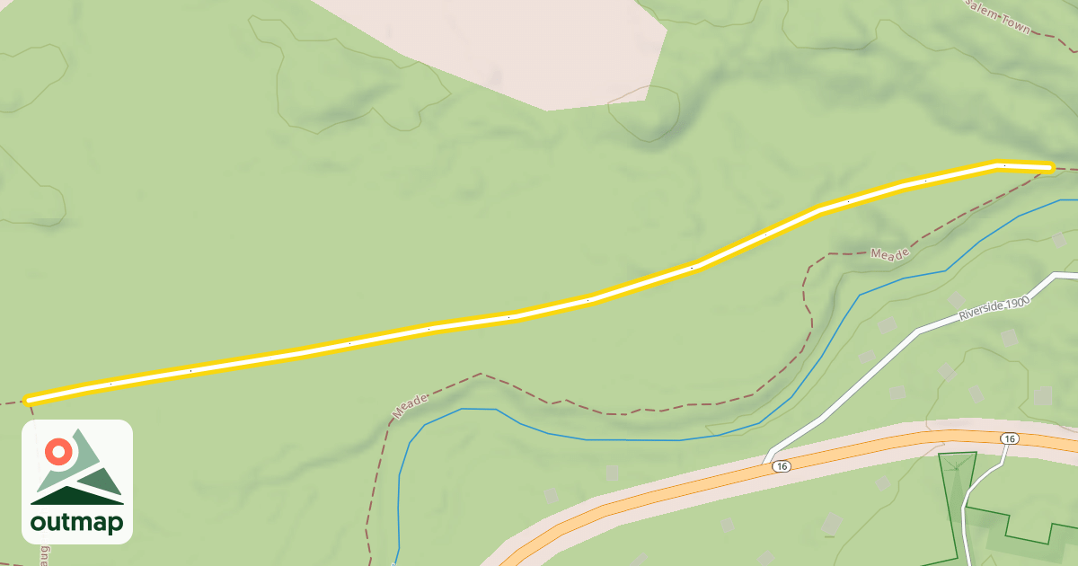 Map of Narrow Gauge Pathway