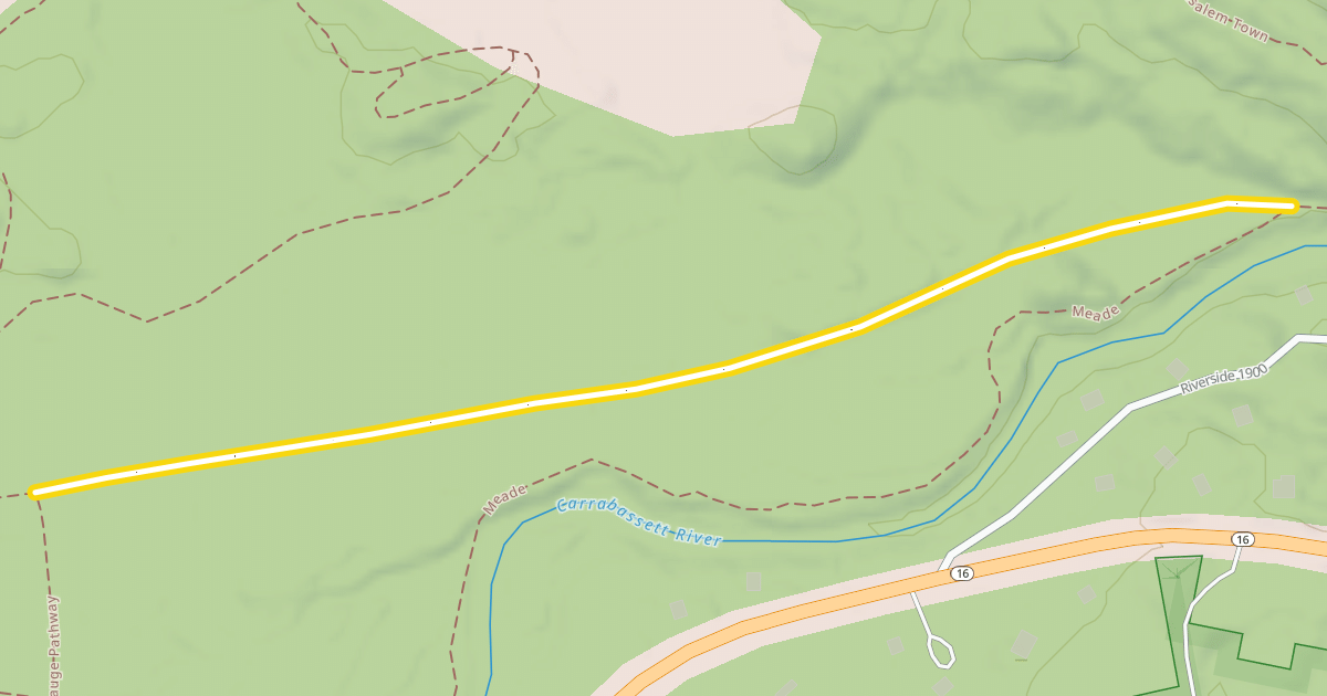 Map preview of Narrow Gauge Pathway