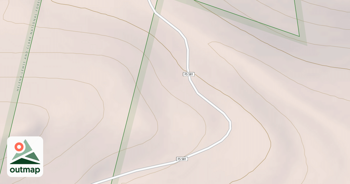 Map of CASTLE CHECKERBOARD