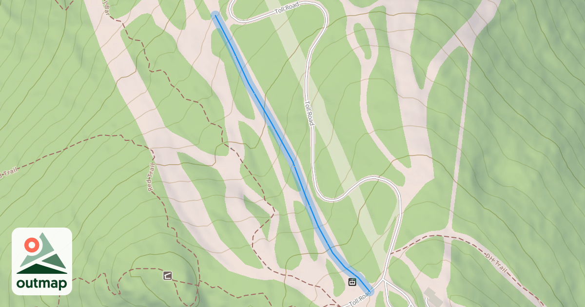 Map of Upper Fox's Folly