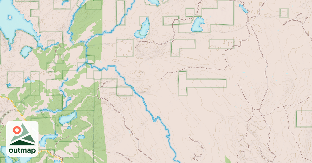 Map of CROSS/ WRINGER ATV B