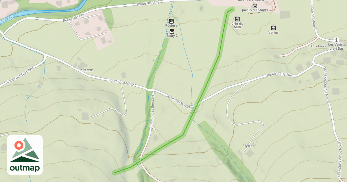 Map of Bérouds