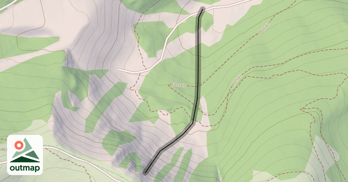 Map of Daly Chute 6