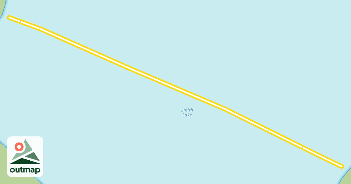 Map of Smith Lake Trail