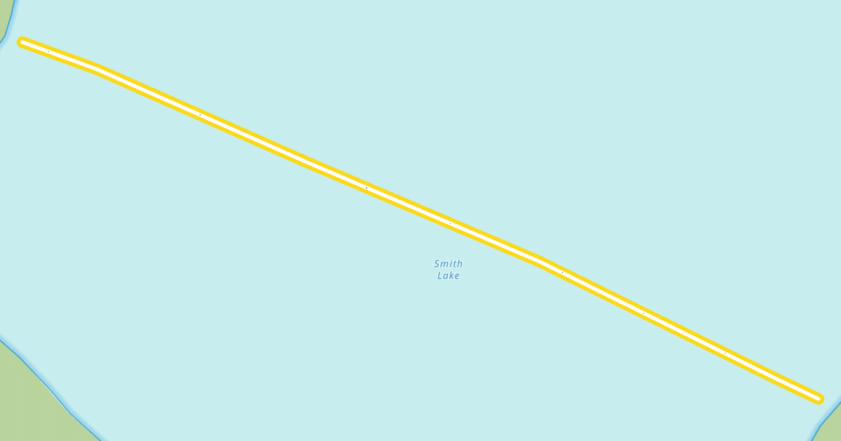 Map preview of Smith Lake Trail