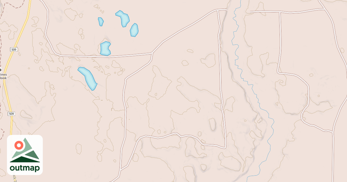 Map of BOOKER'S LOOP