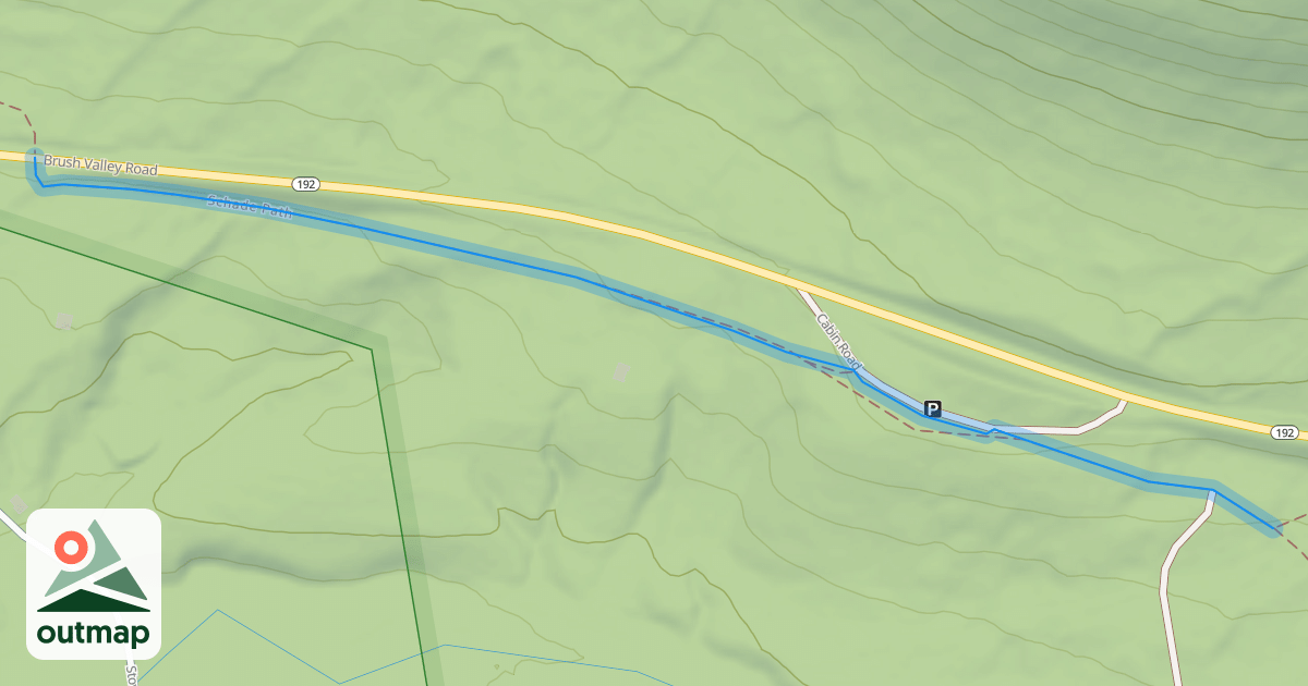 Map of Schade Path