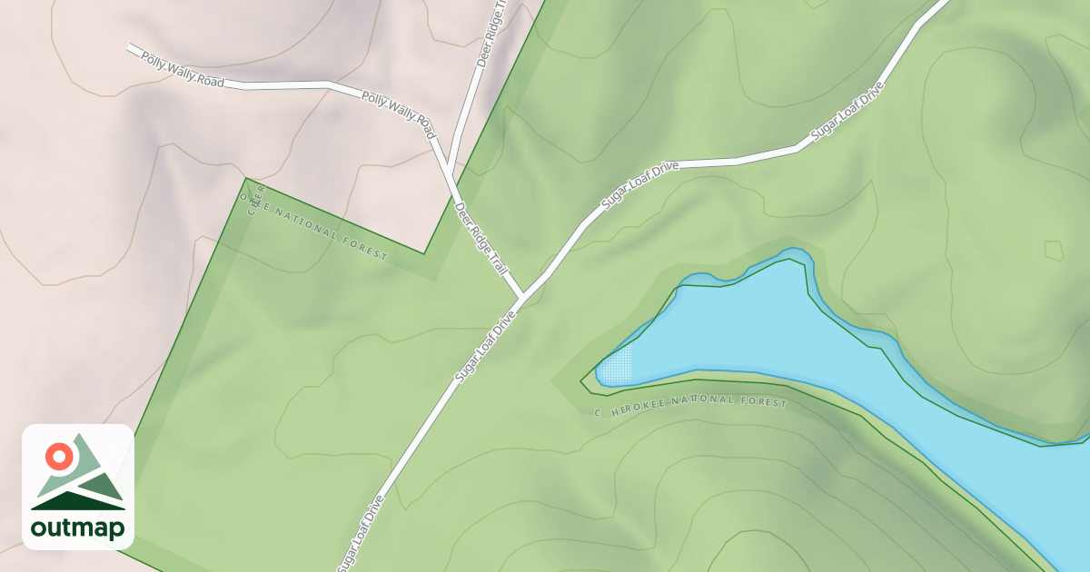 Map of SUGARLOAF