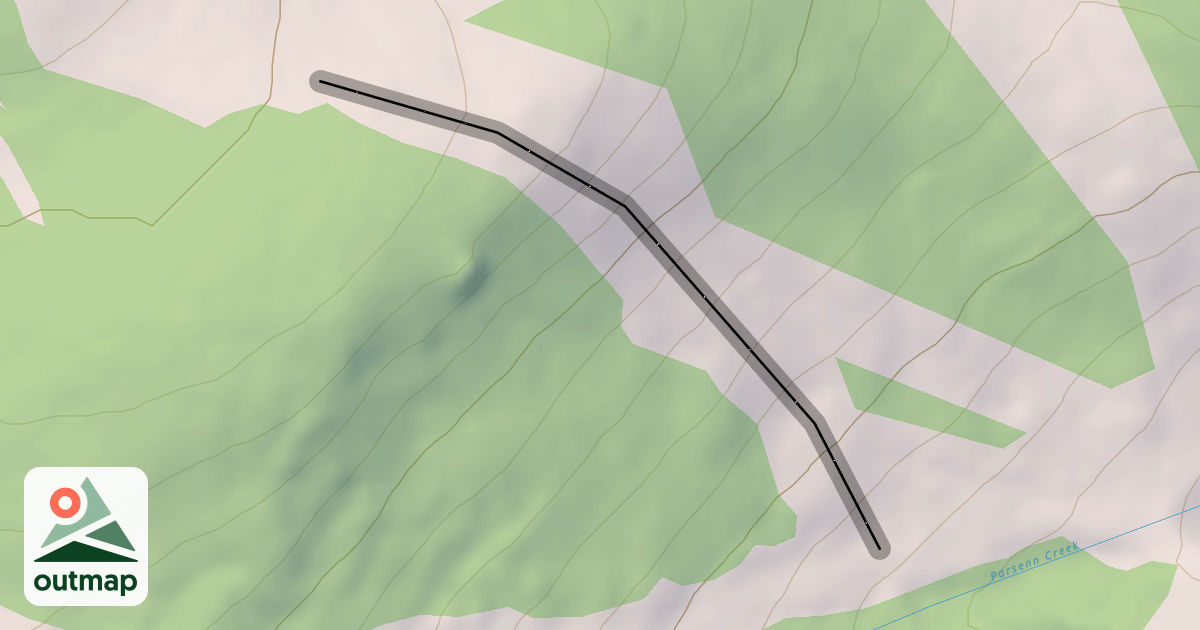 Map of Columbine Lower