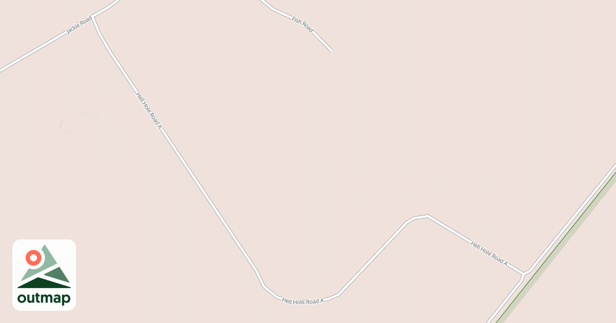 Map of HELL HOLE A