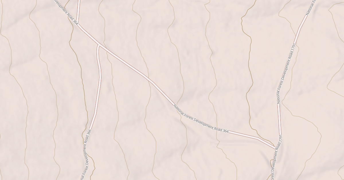 Map preview of USFS National Forest System Roads {743E24E6-09CD-47B1-B255-80CD0E245FE7}