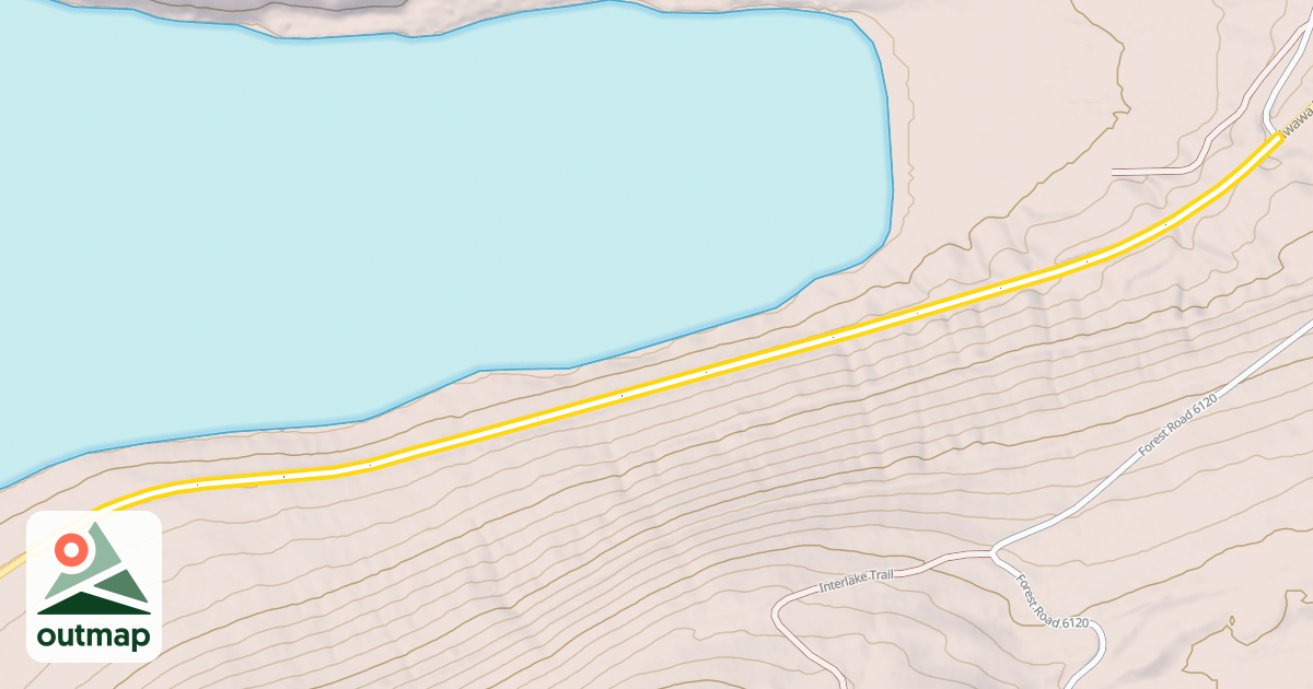 Map of Chiwawa River Road