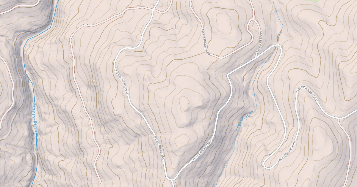 Map preview of HULL CREEK OHV - M/C