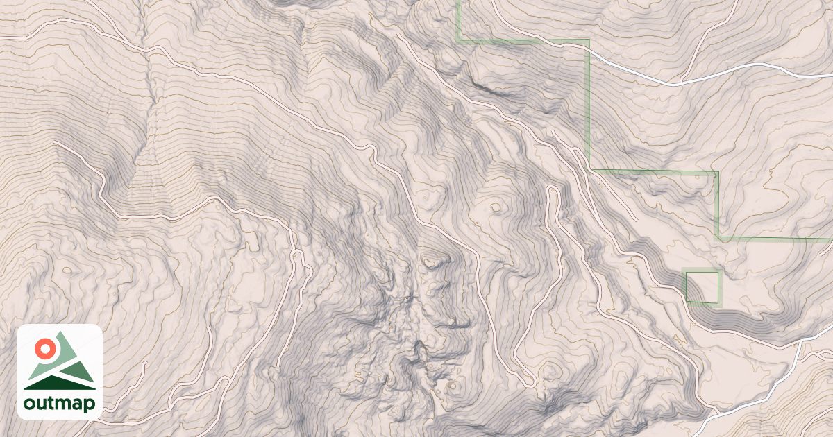 Map of ALLIGATOR RIDGE