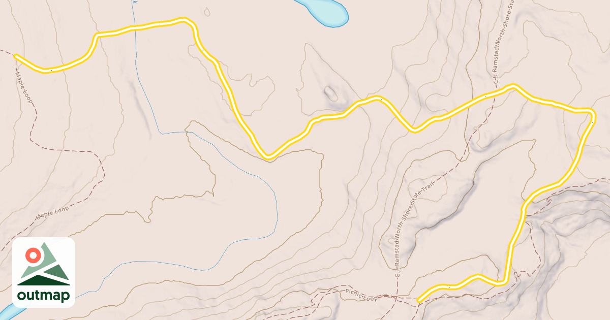 Map of Six Mile Connector