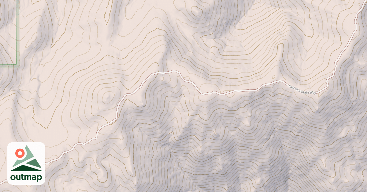 Map of East Mountain Way