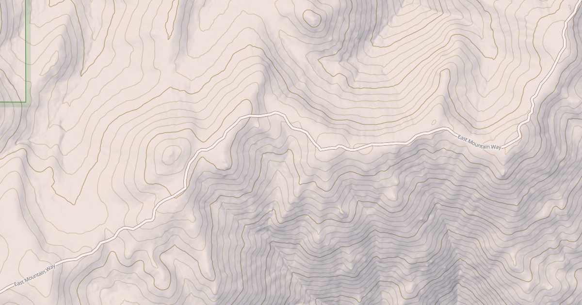 Map preview of East Mountain Way