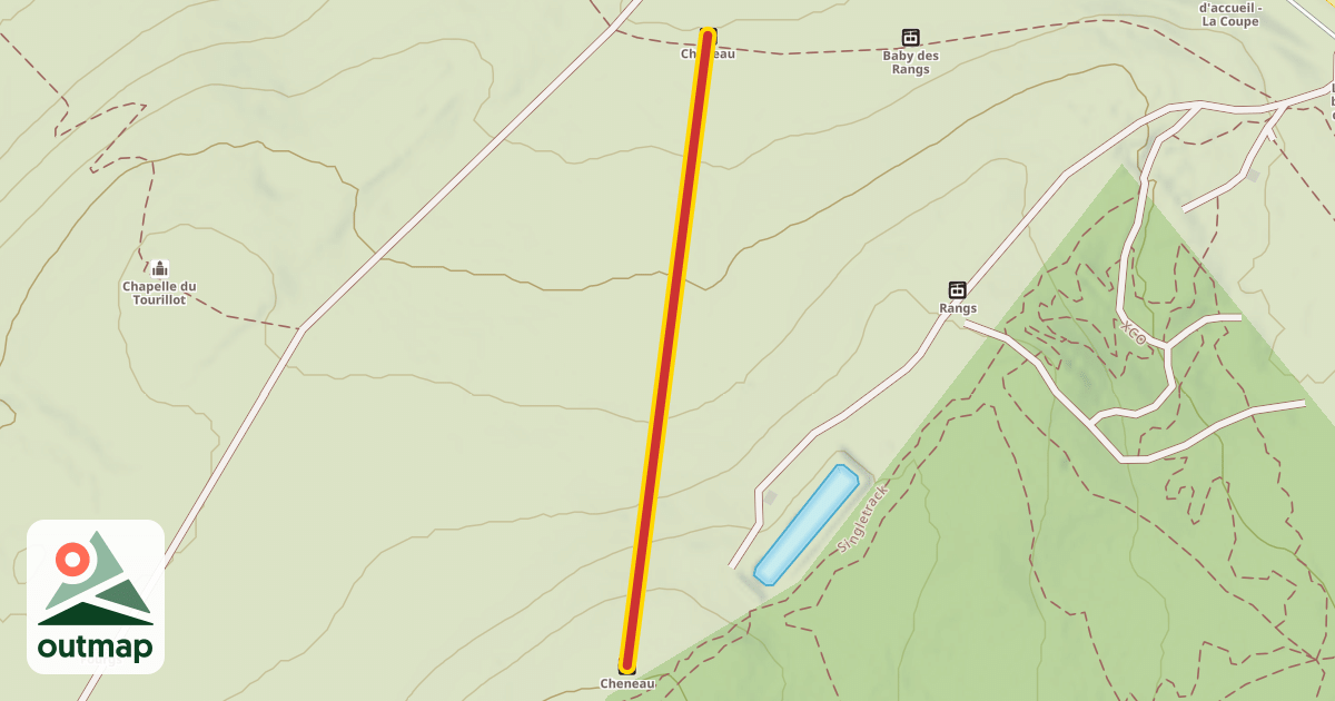 Map of Cheneau